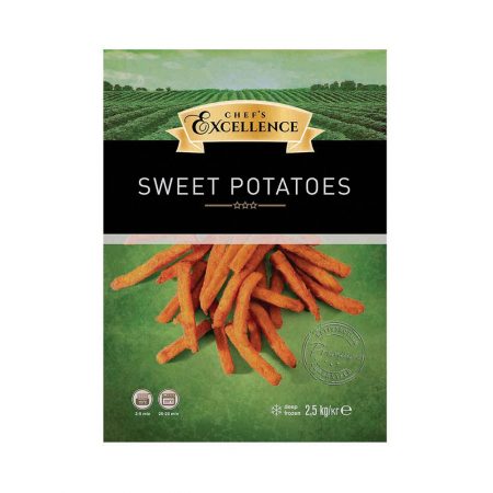 Chef's Excellence Sweet Potato Fries 2.5kg